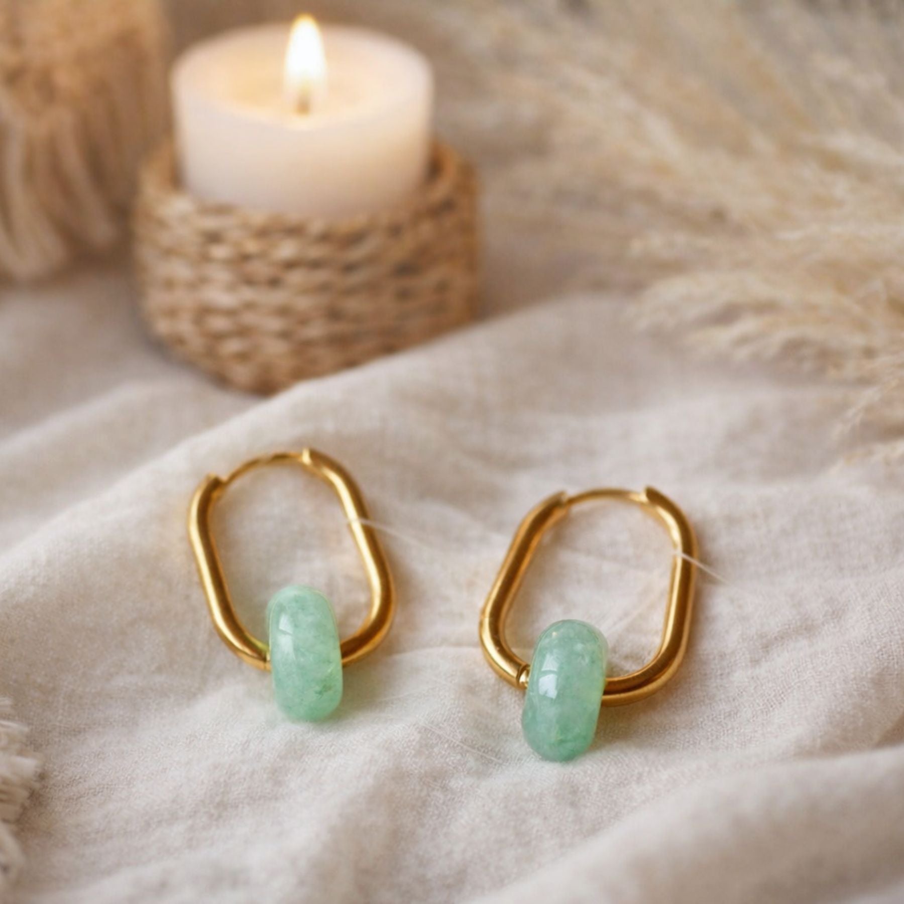 Créoles en Aventurine