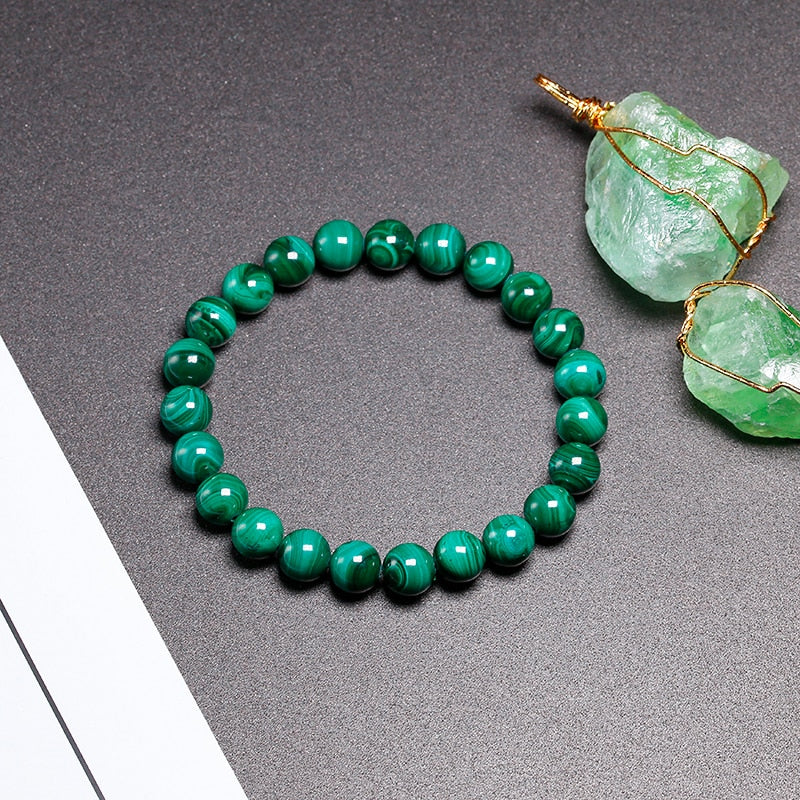 Bracelet en Malachite