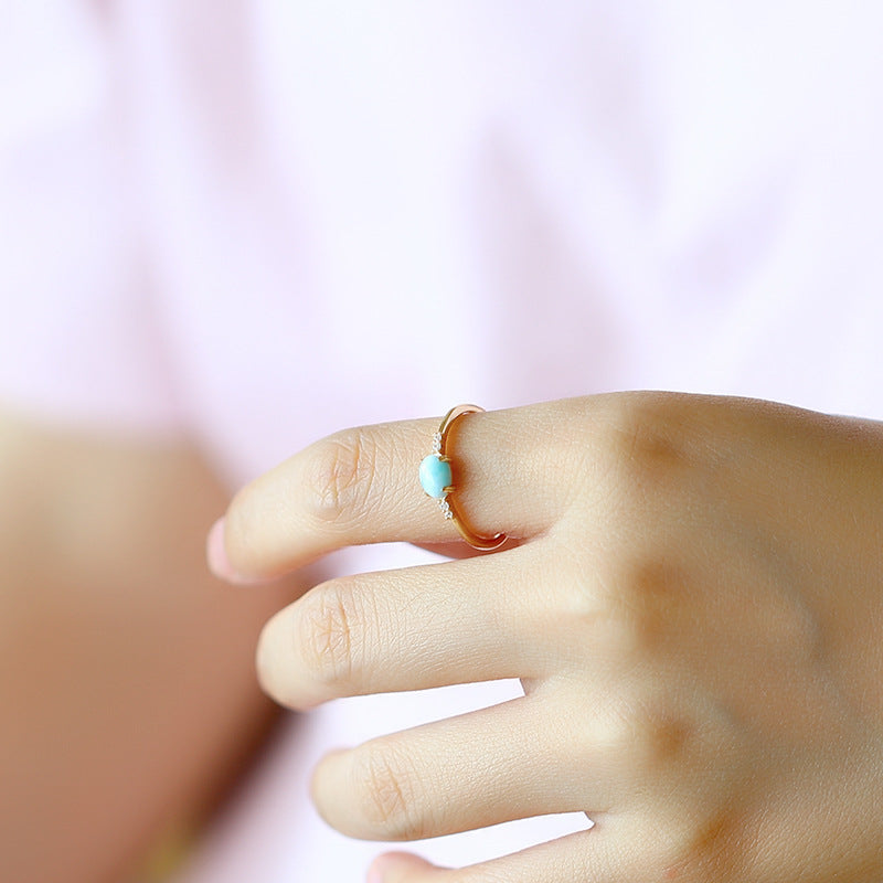 Bague en Larimar