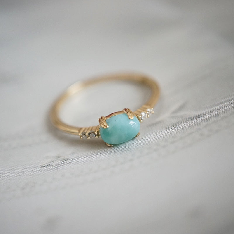 Bague en Larimar