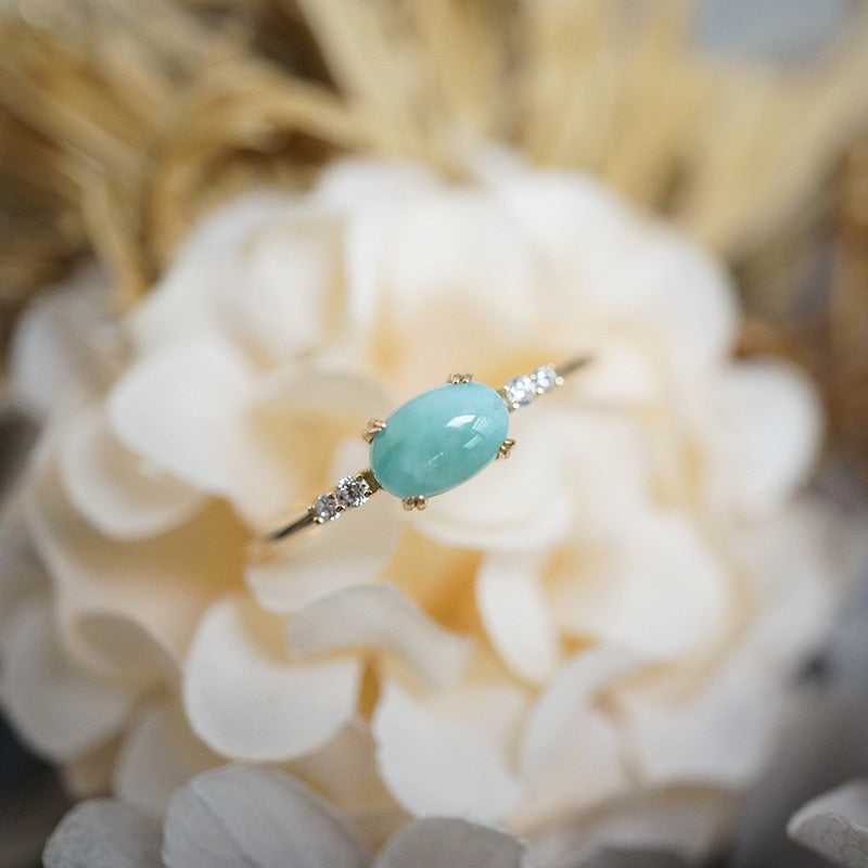 Bague en Larimar