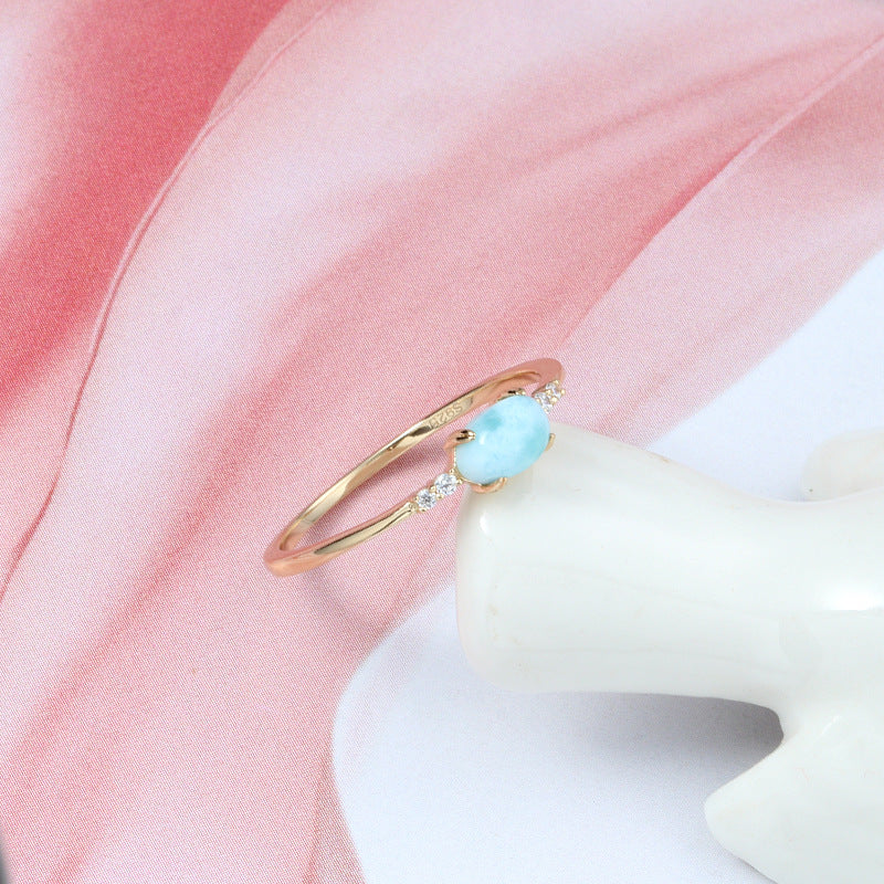 Bague en Larimar