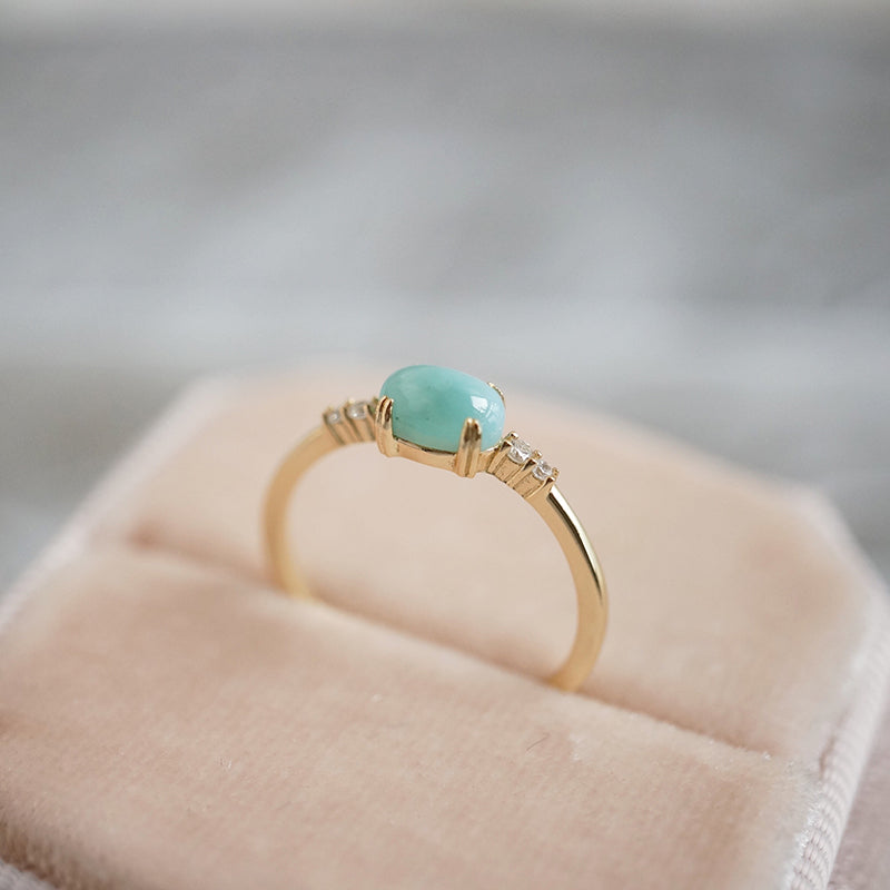 Bague en Larimar