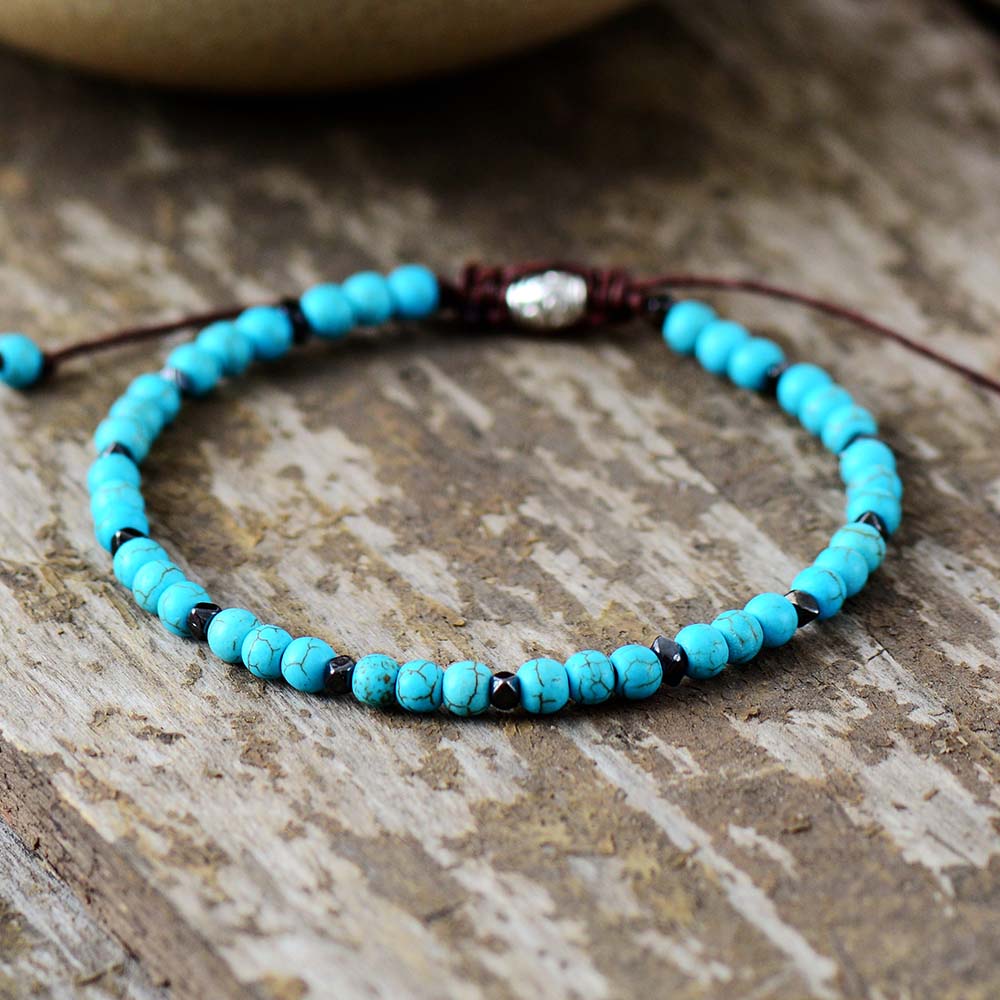 Bracelet fin en Turquoise