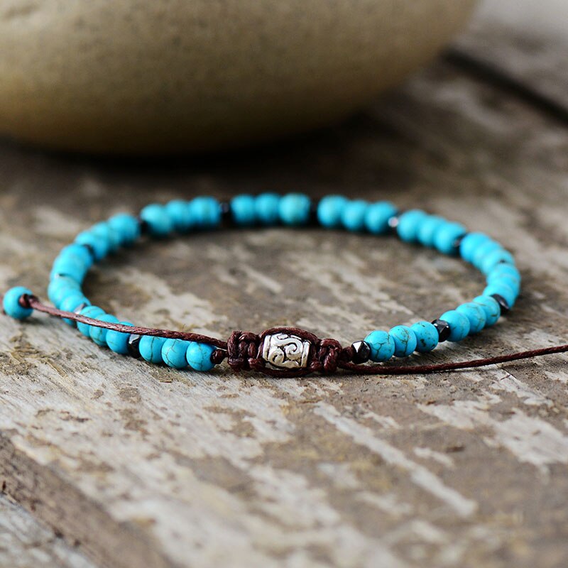 Bracelet fin en Turquoise