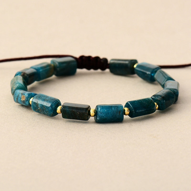 Bracelet en Apatite