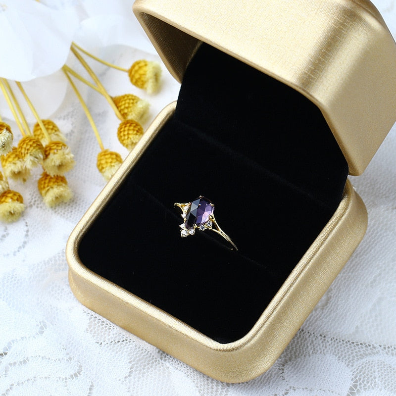 Bague "Prestige" en Améthyste