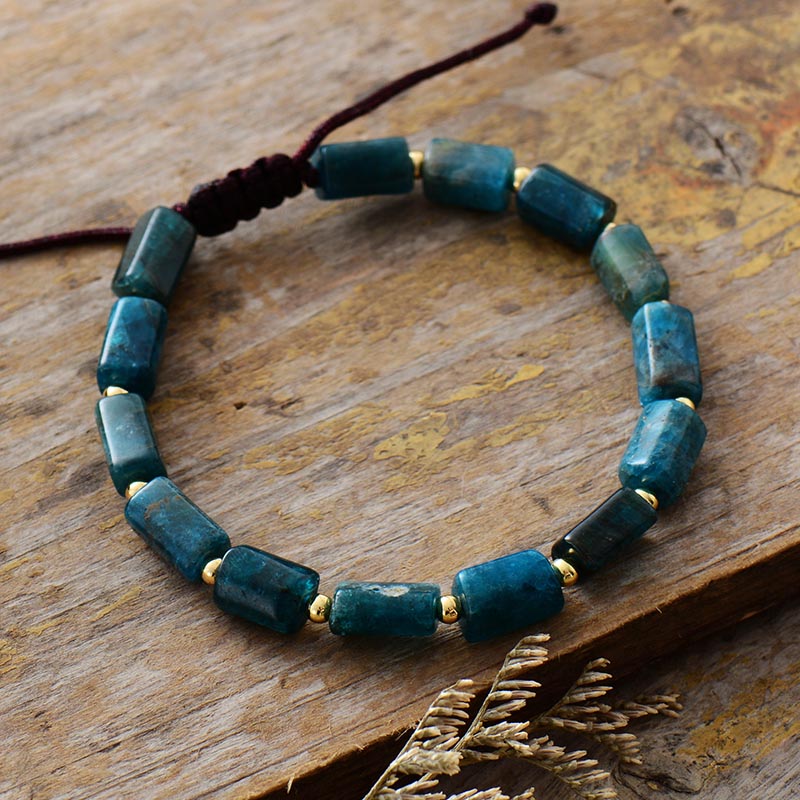 Bracelet en Apatite