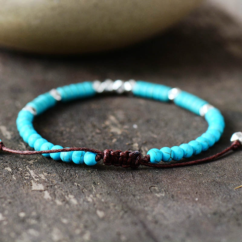 Bracelet fin en Turquoise