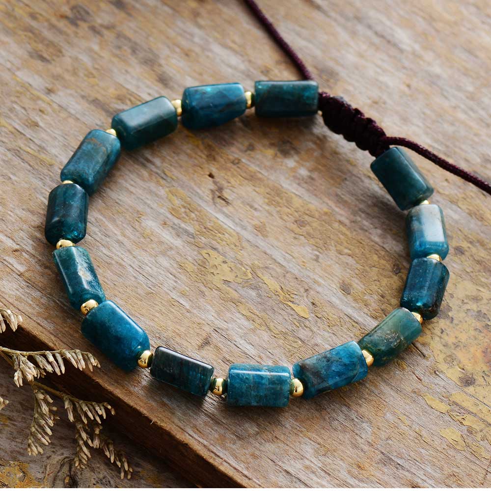 Bracelet en Apatite