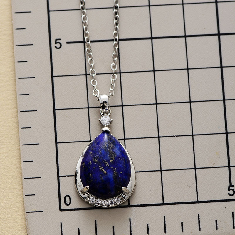 Collier "Veritas" en Lapis-lazuli