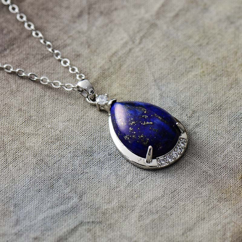 Collier "Veritas" en Lapis-lazuli