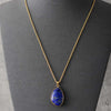 Collier "Égérie" en lapis-lazuli