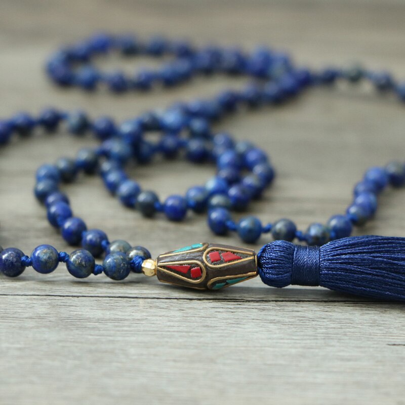 Collier "Acceptation" en Lapis-lazuli