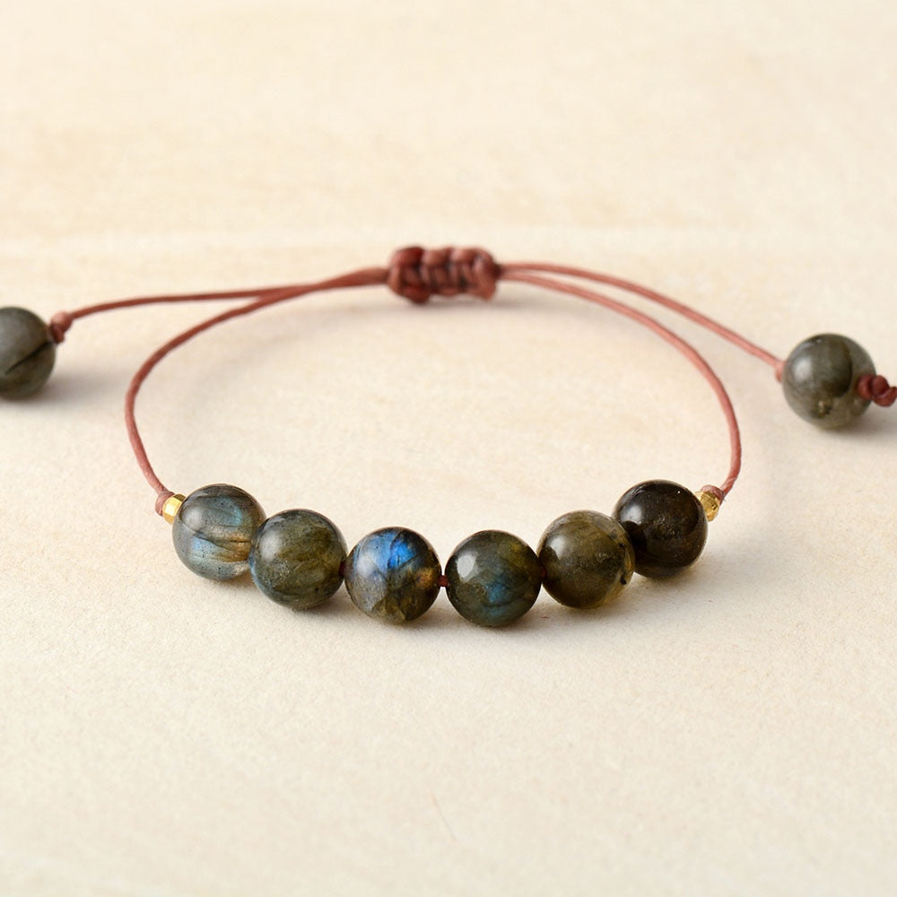 Bracelet "Inspiration" en Labradorite