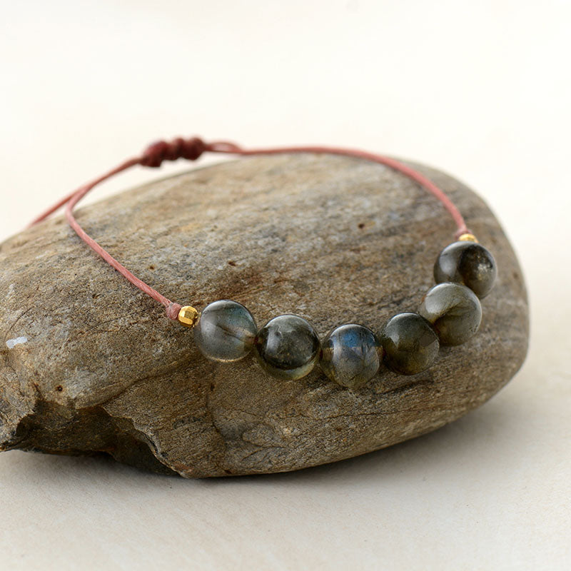 Bracelet "Inspiration" en Labradorite