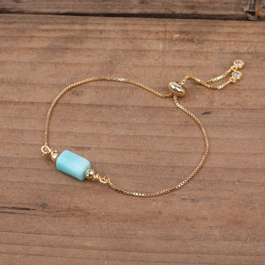 Bracelet "Universel" en Amazonite