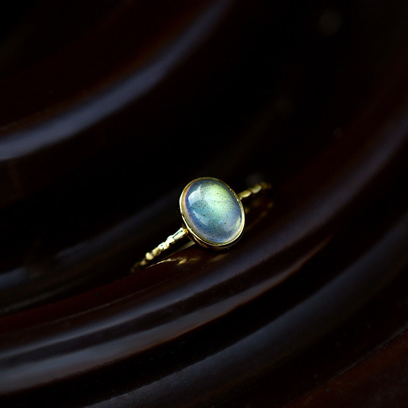 Bague en Labradorite