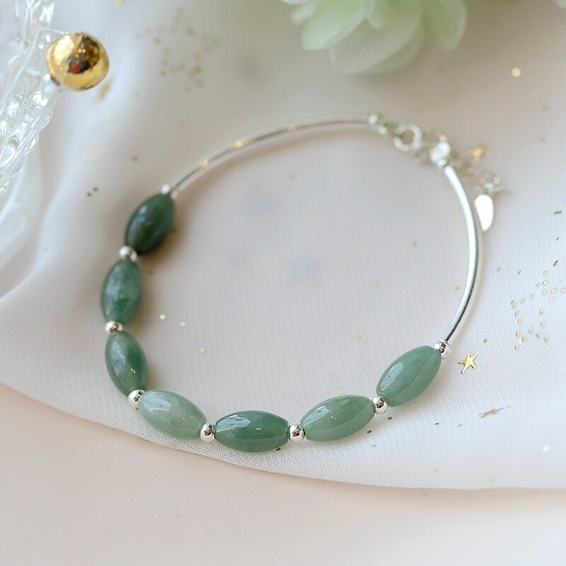 Bracelet "Eternité" en Jade