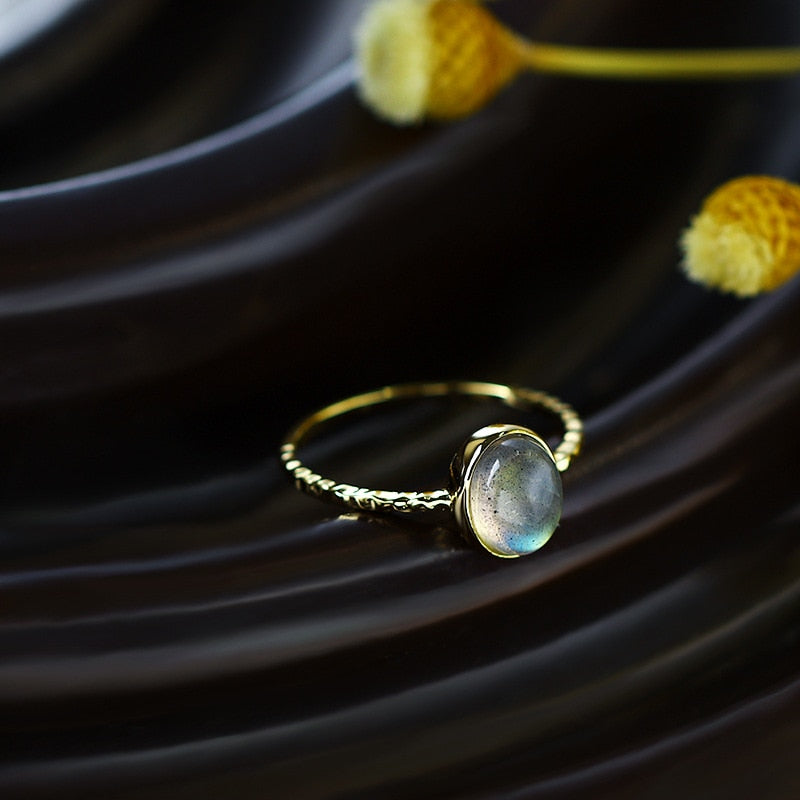 Bague en Labradorite