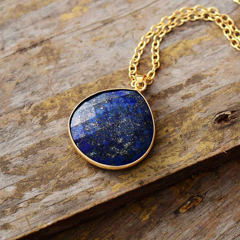 Collier "Intense" en Lapis-lazuli