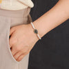 Bracelet "Absorption " en Labradorite