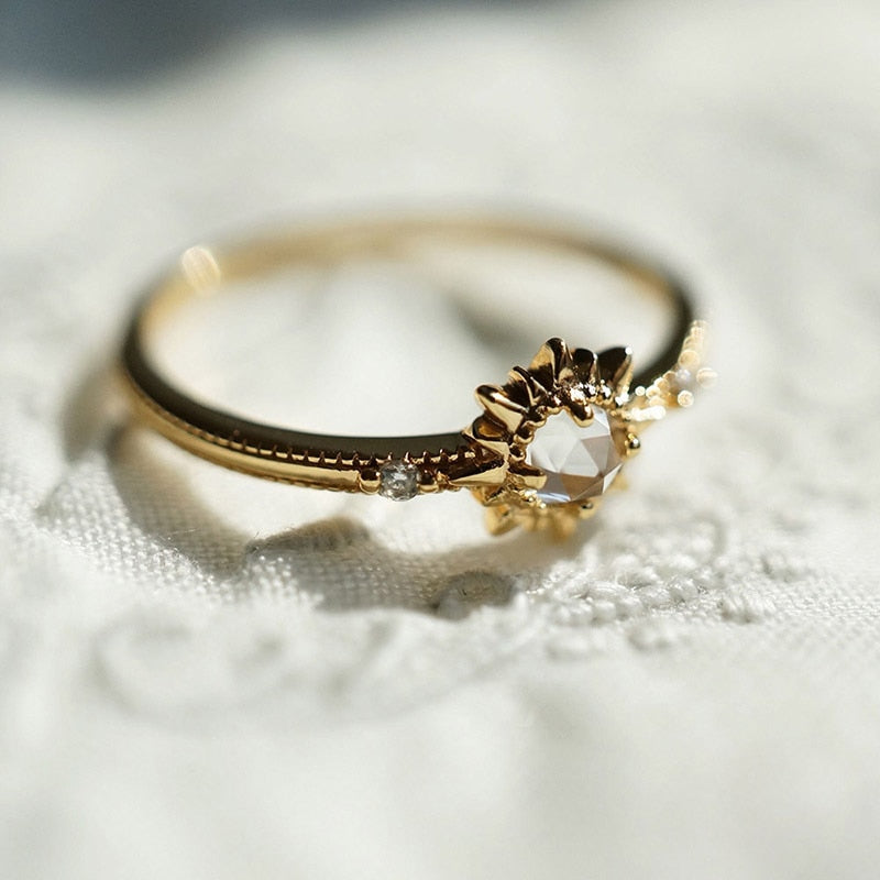 Bague en Cristal de roche