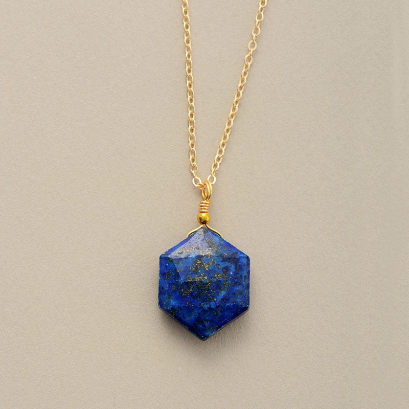 Collier en Lapis-lazuli