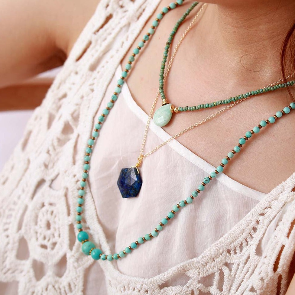 Collier en Lapis-lazuli