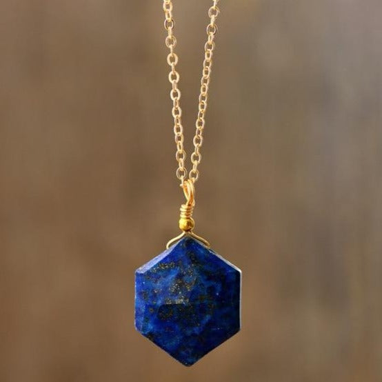 Collier en Lapis-lazuli