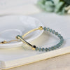 Bracelet en Jade bleu