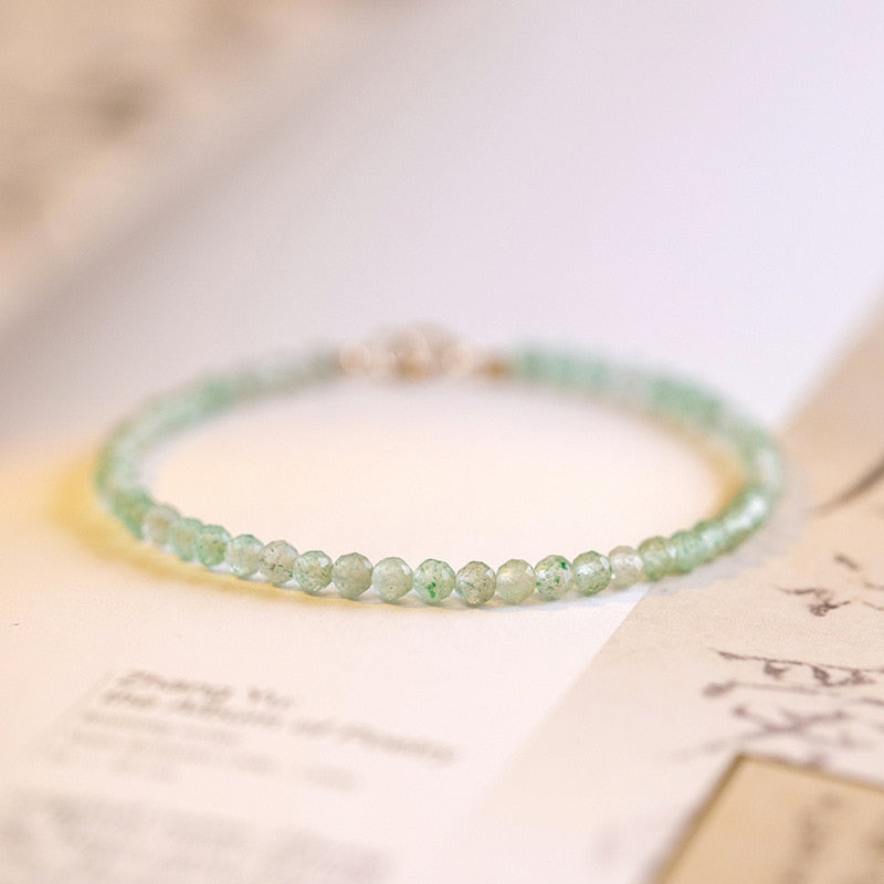 Bracelet "Maya" en Jade