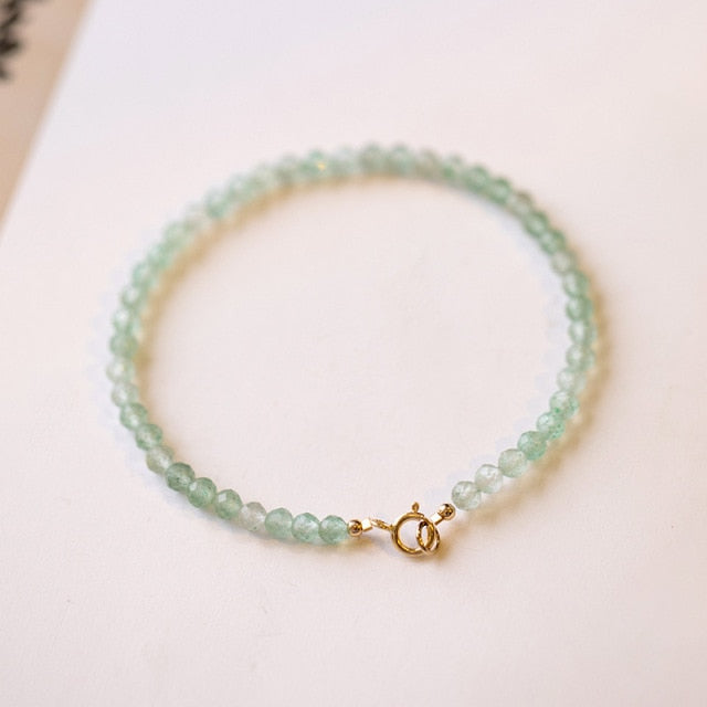 Bracelet "Maya" en Jade