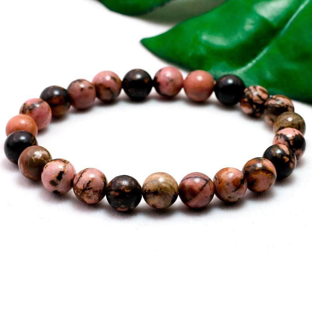 Bracelet en Rhodonite